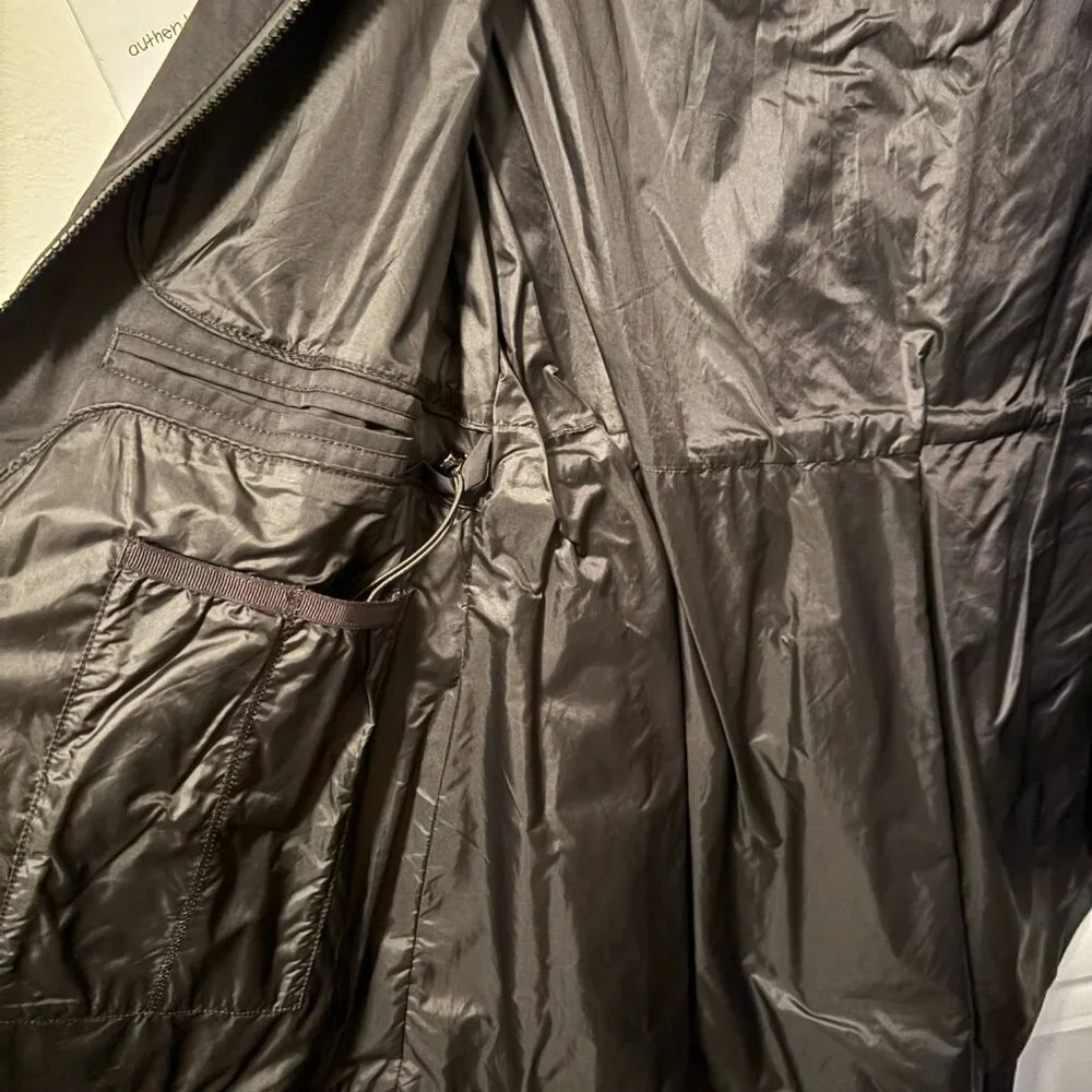lululemon athletica Black Hooded Utility Jacket